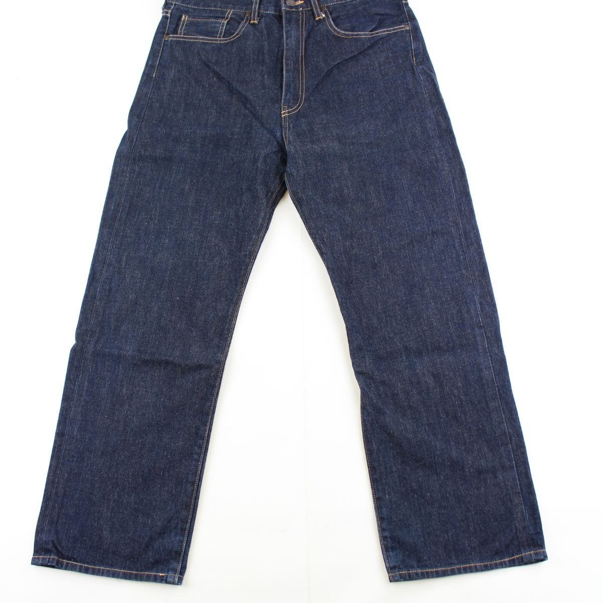 Bape yellow rope asnka text denim jeans - SaruGeneral