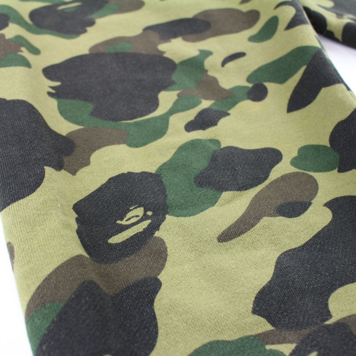 bape 1st green camo sweatpants 1 - SaruGeneral
