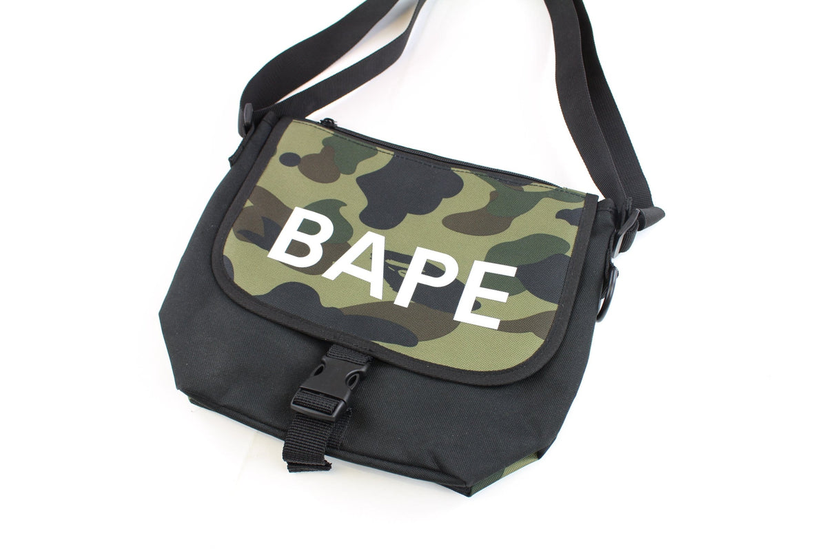 bape text hip bag - SaruGeneral