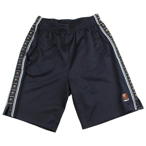 short de survêtement Bape Angry Face noir