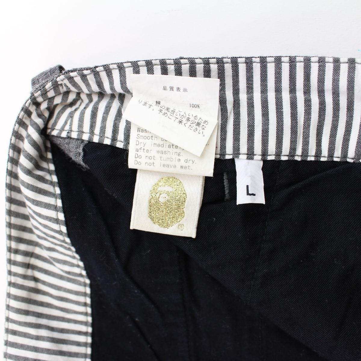 bape black/grey camo shorts - SaruGeneral