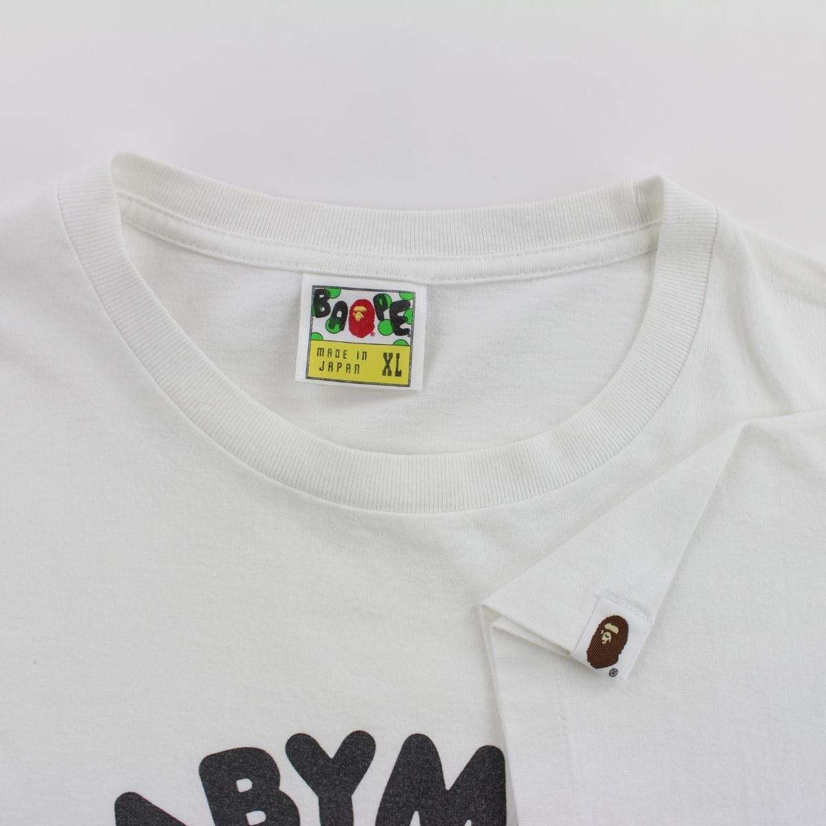Bape Baby Milo ABC Blue Camo Tee White - SaruGeneral