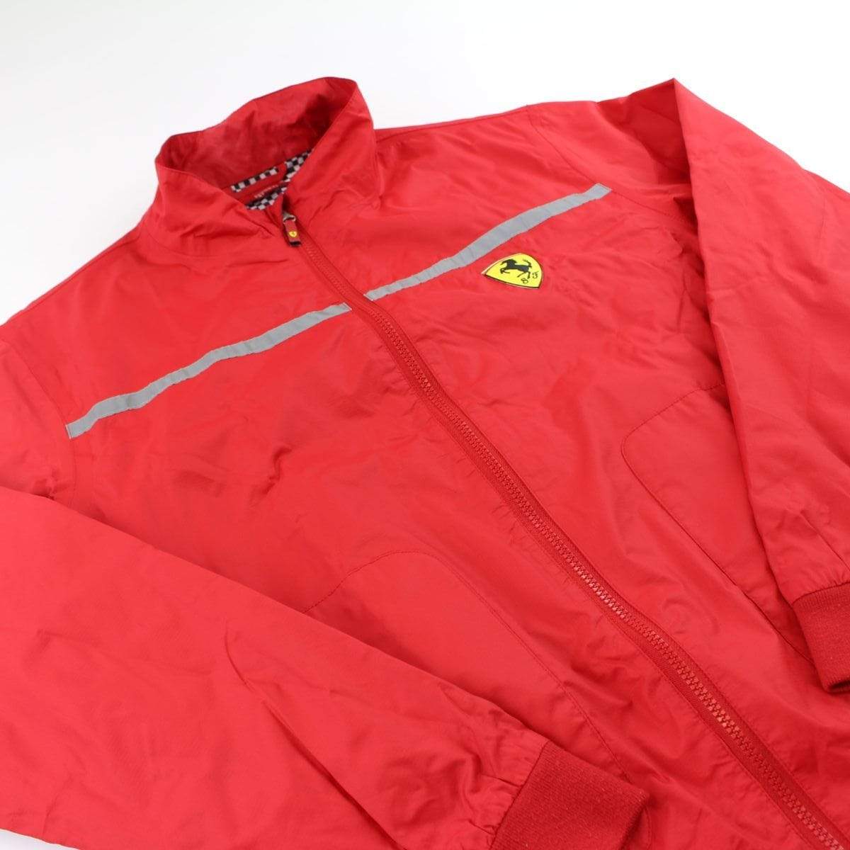 Ferrari checker Jacket Red - SaruGeneral
