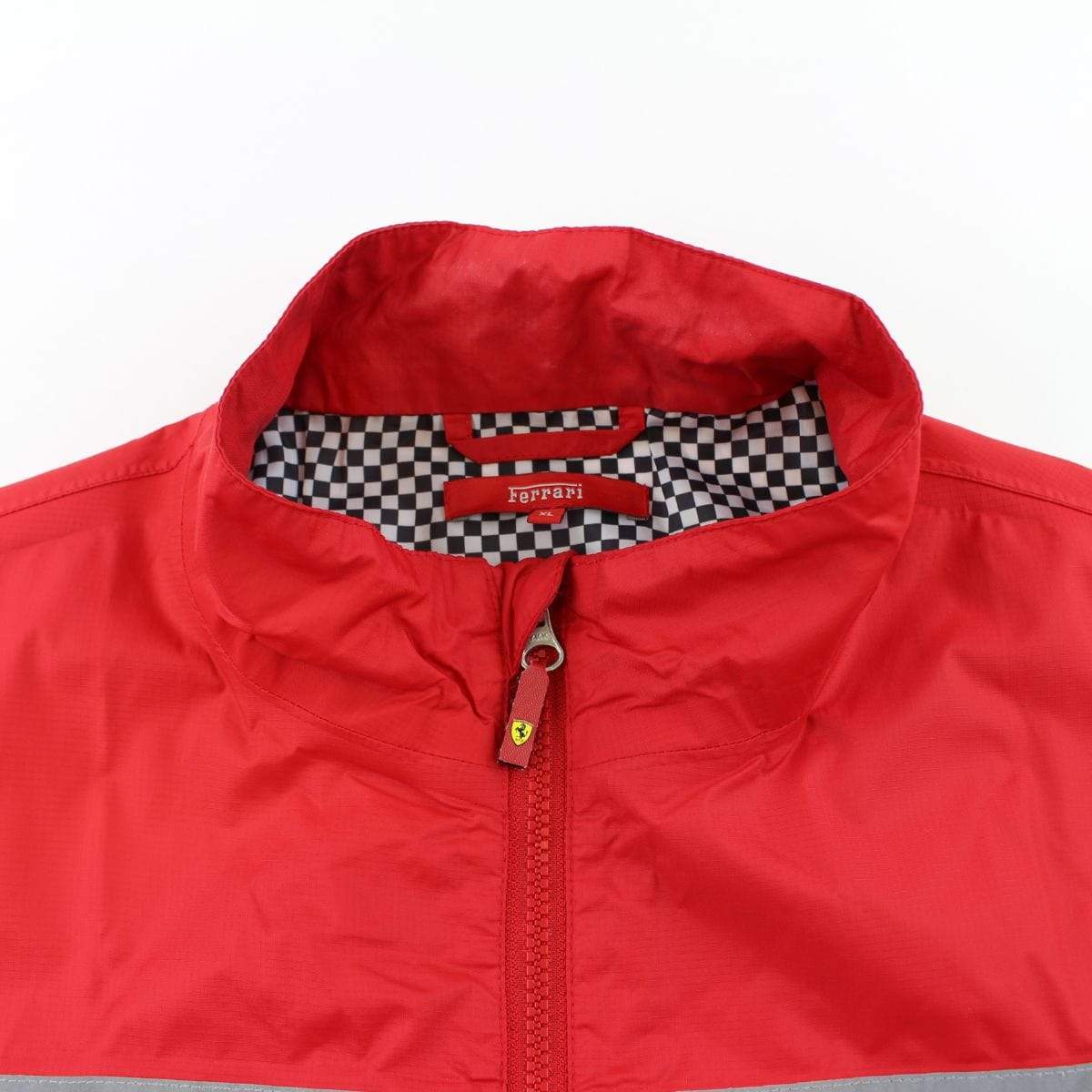 Ferrari checker Jacket Red - SaruGeneral