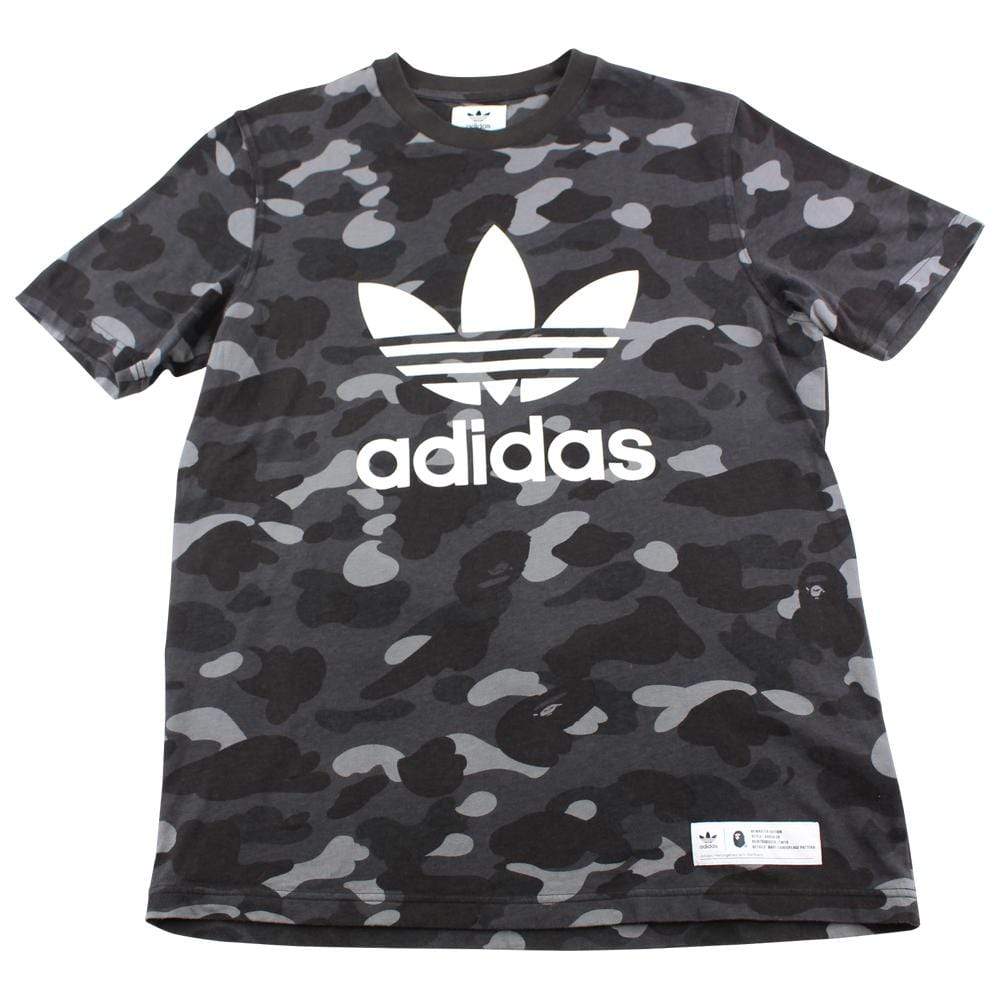 bape x addidas black camo tee - SaruGeneral