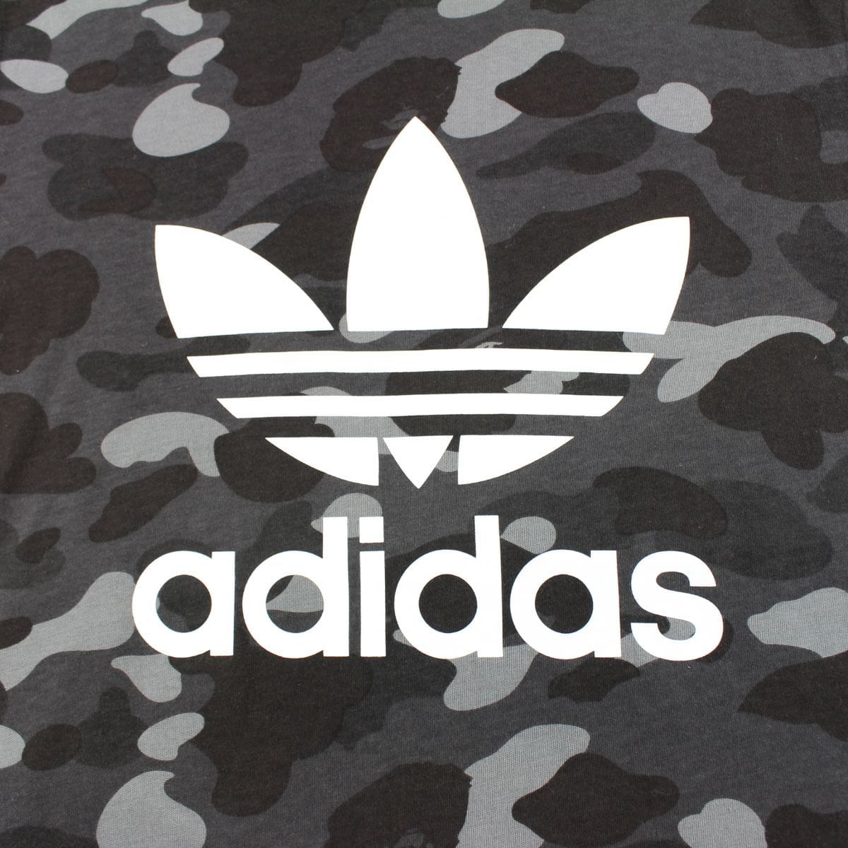 bape x addidas black camo tee - SaruGeneral