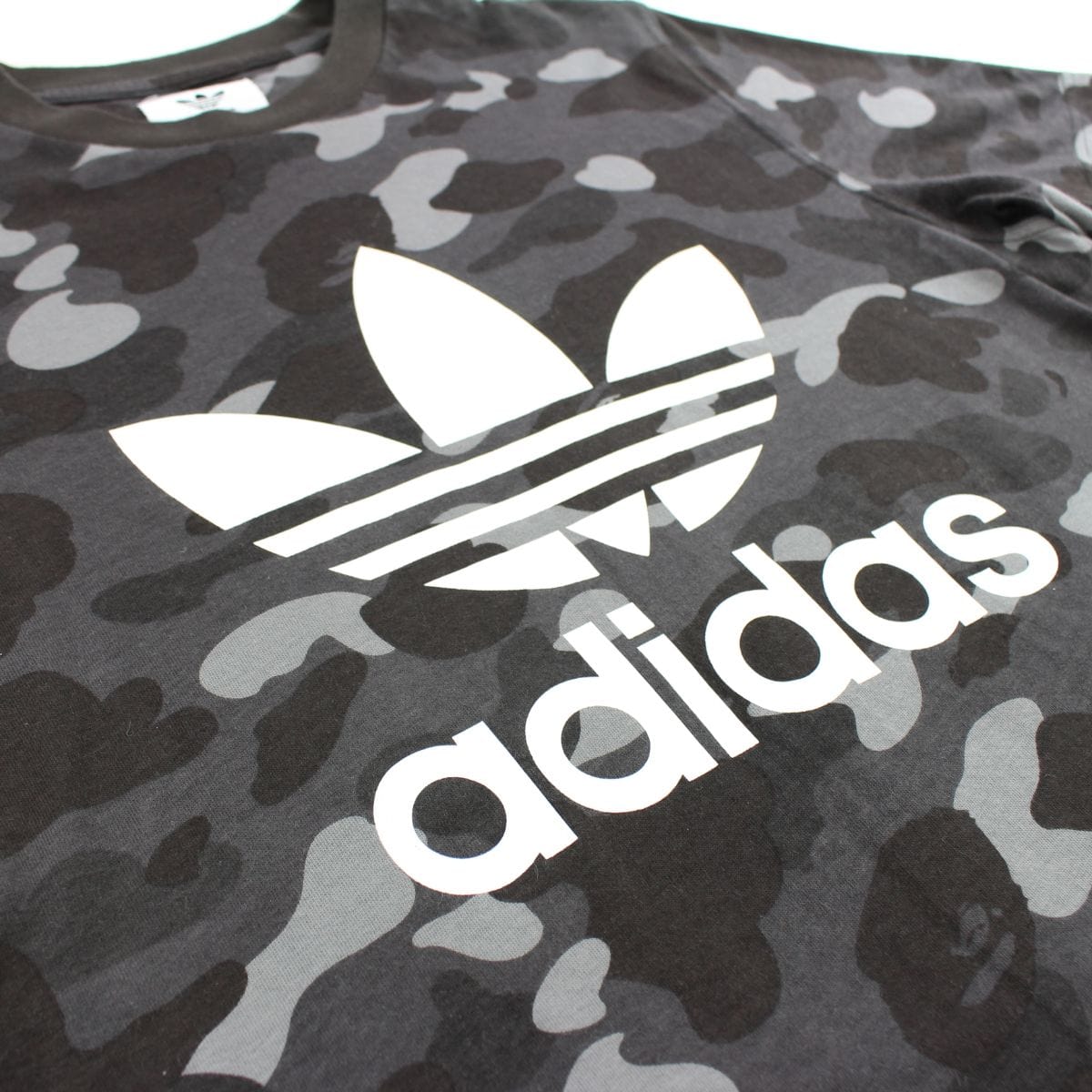 bape x addidas black camo tee - SaruGeneral
