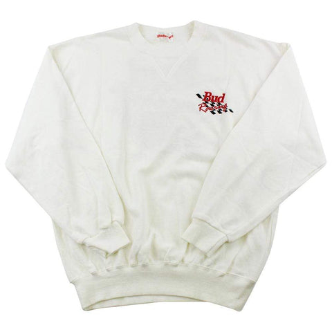 T-shirt ras du cou avec logo Budweiser Racing blanc