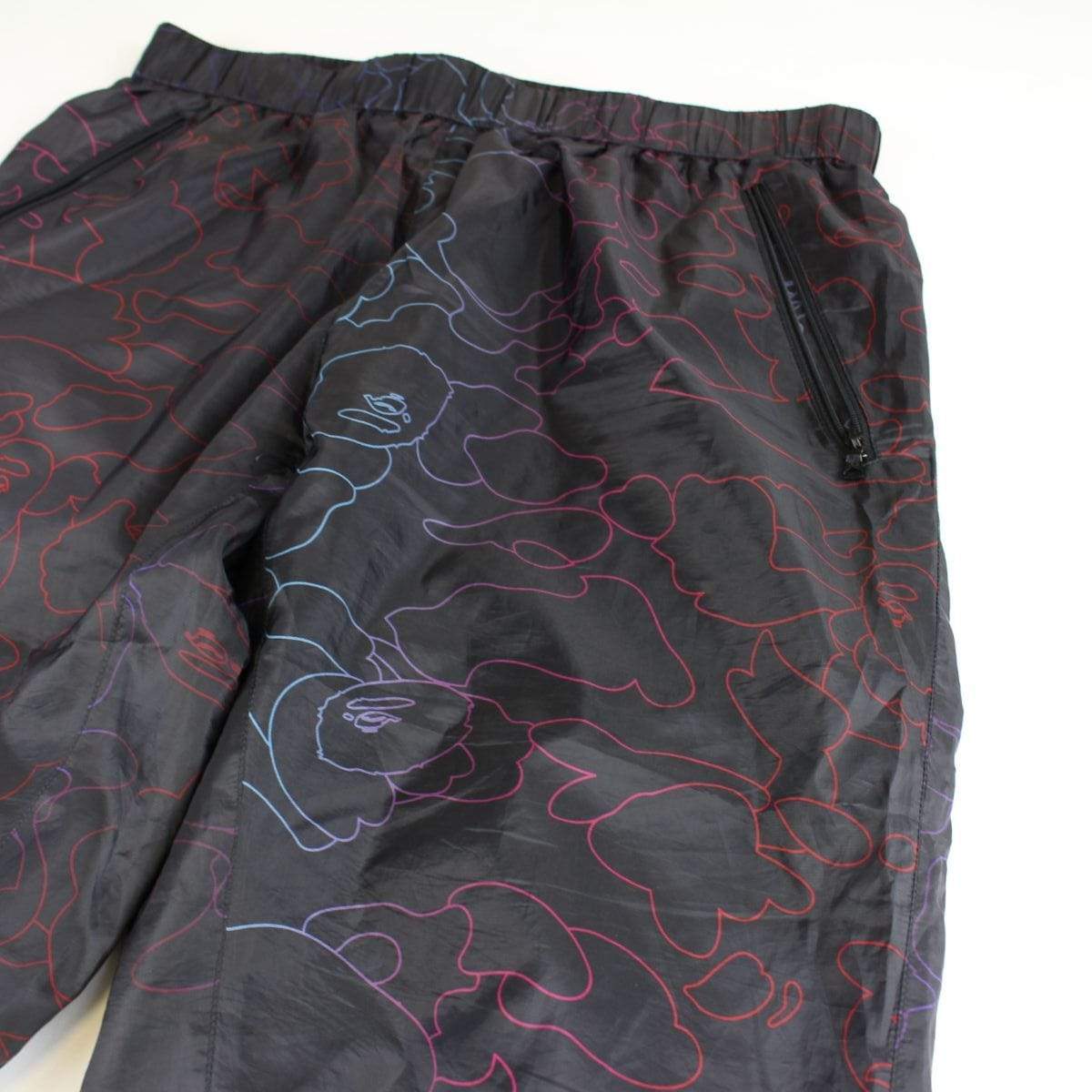 bape neon camo track pants - SaruGeneral