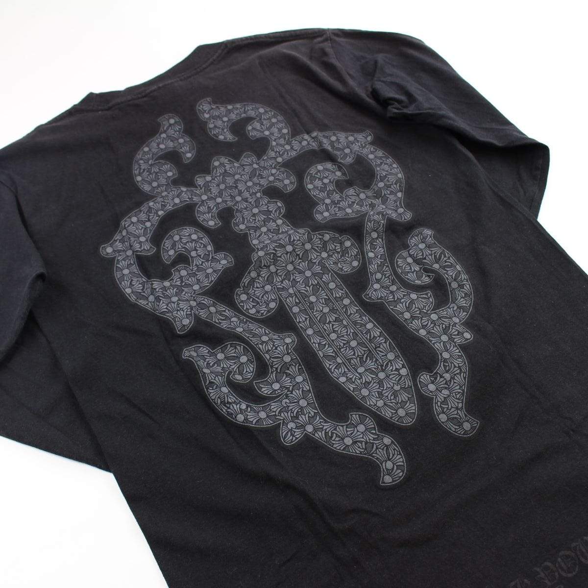 chrome hearts dagger ls black - SaruGeneral