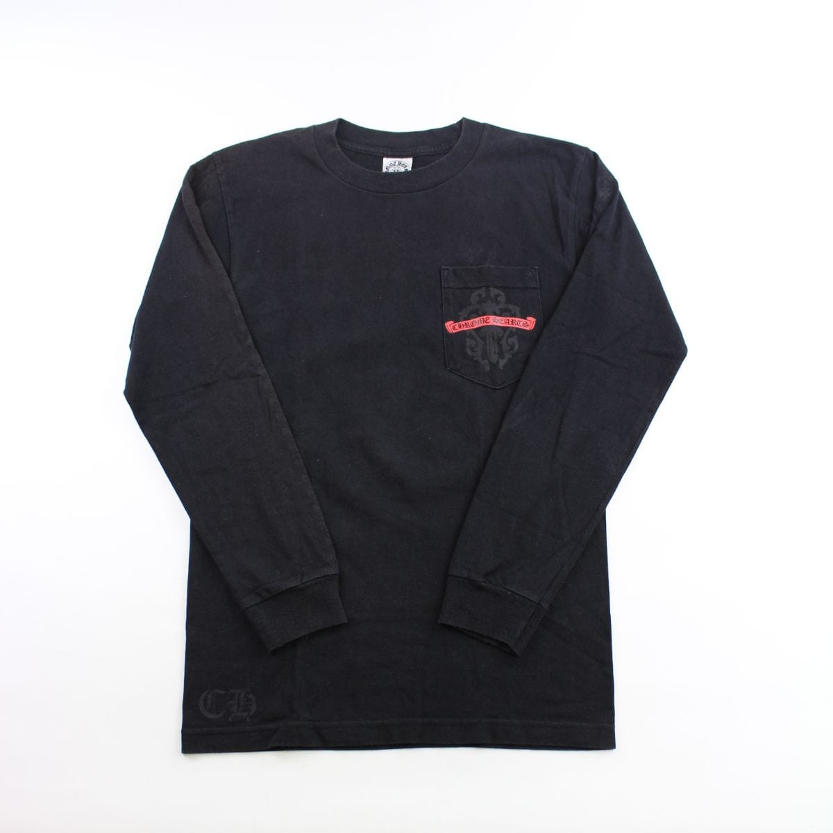 chrome hearts dagger ls black - SaruGeneral