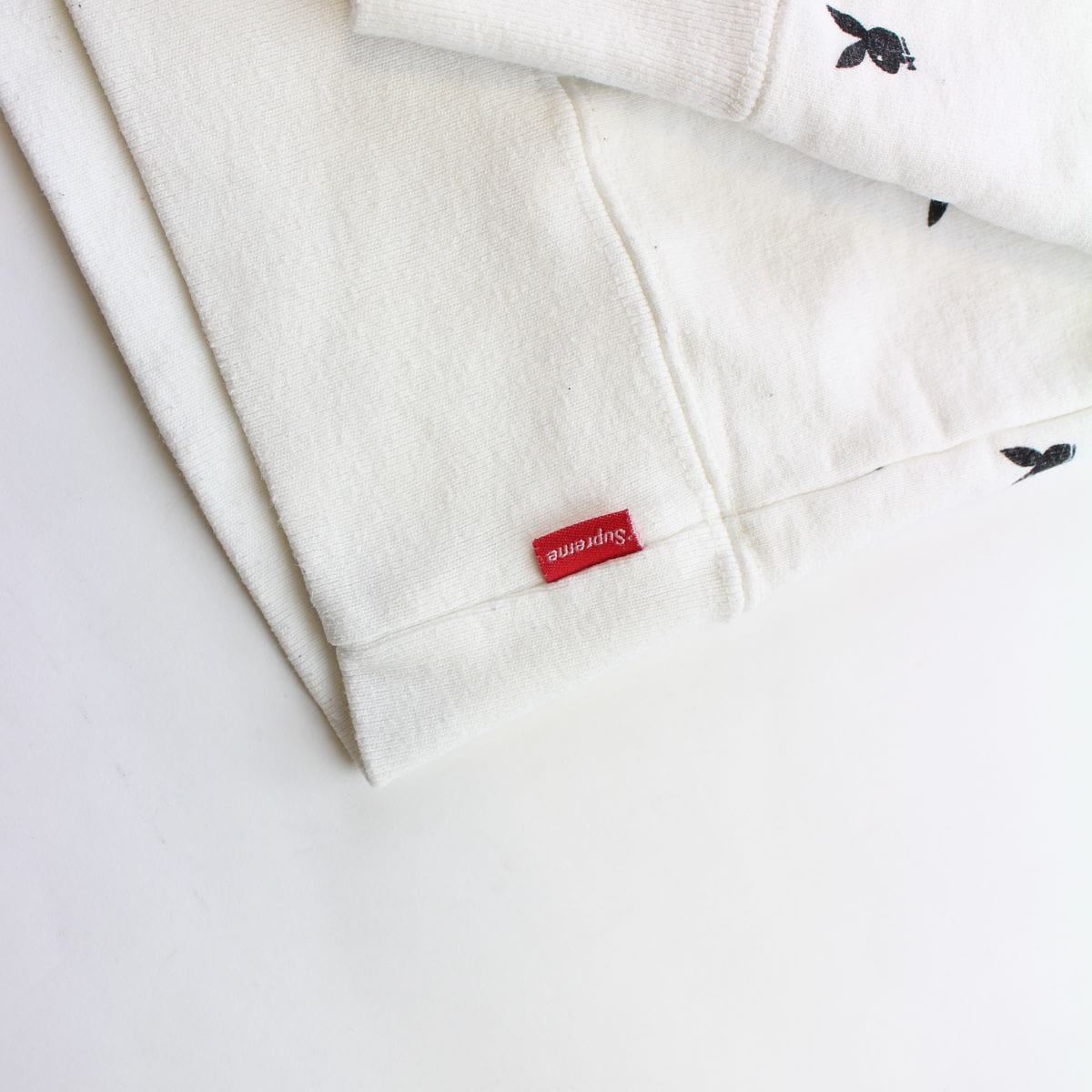 Supreme x playboy hoodie white 2015 - SaruGeneral