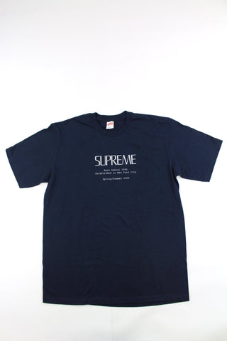 suprême anno domini 1994 t-shirt marine