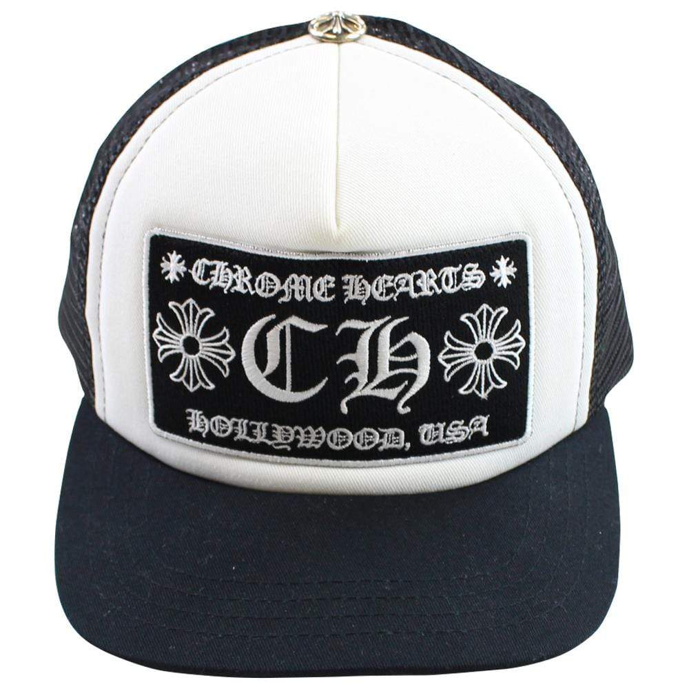 chrome hearts black trucker - SaruGeneral