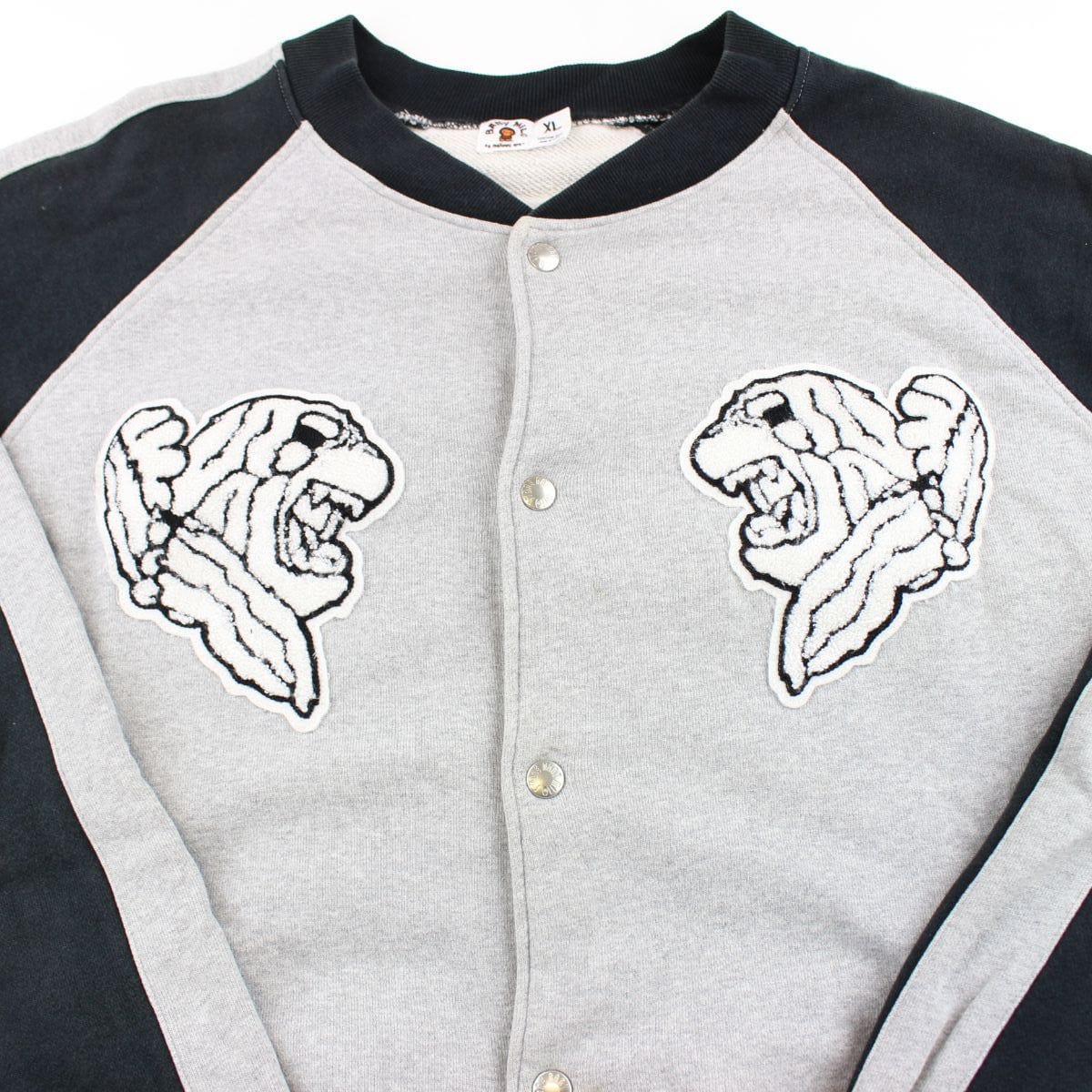 bape milo gorilla college varsity jacket - SaruGeneral