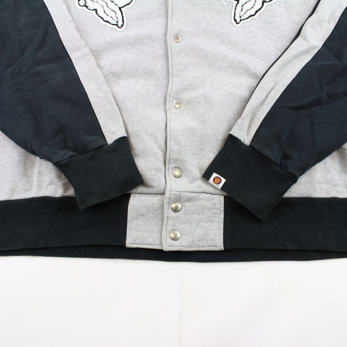 bape milo gorilla college varsity jacket - SaruGeneral