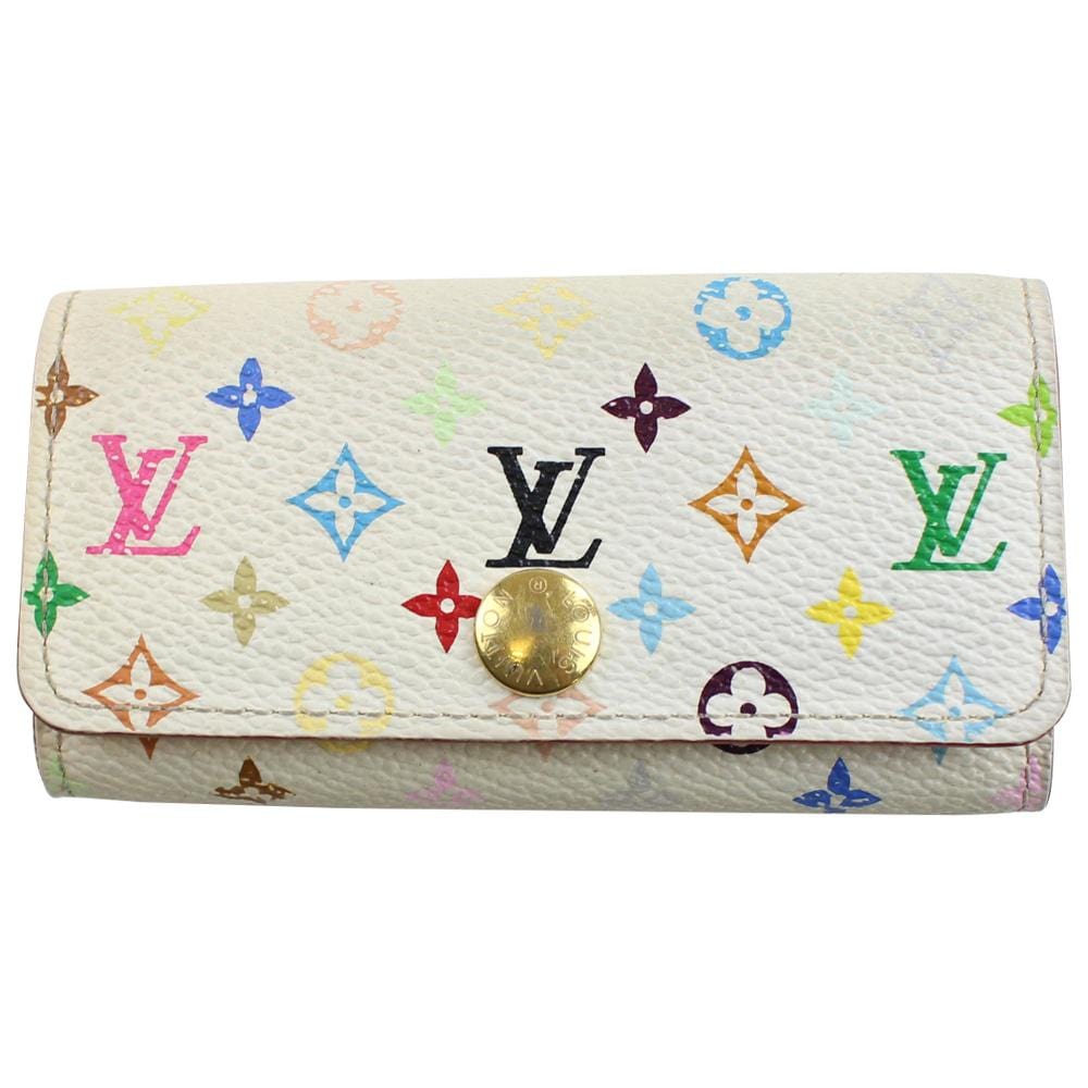 louis vuitton x murakami multi monogram key holder 2007 - SaruGeneral