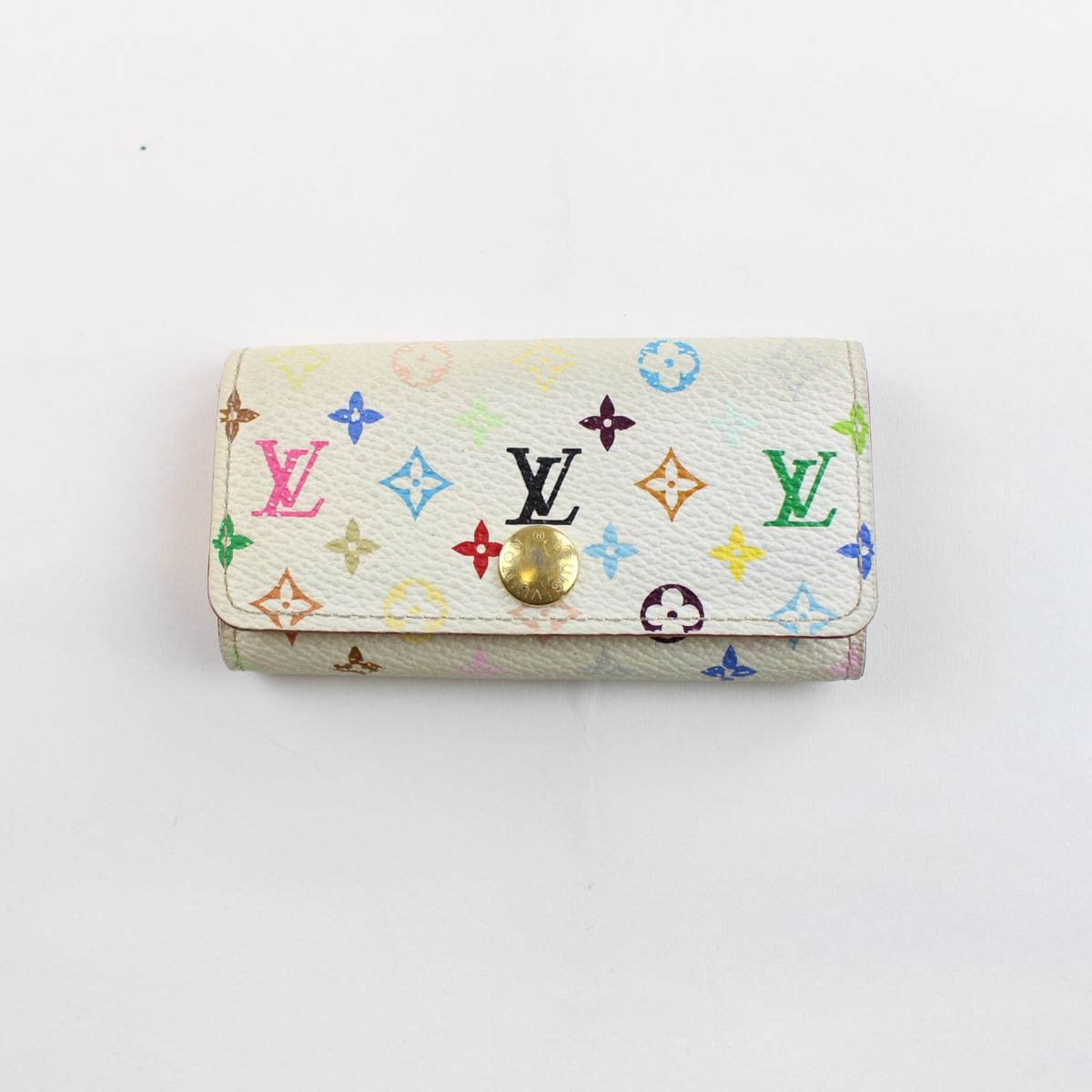 louis vuitton x murakami multi monogram key holder 2007 - SaruGeneral