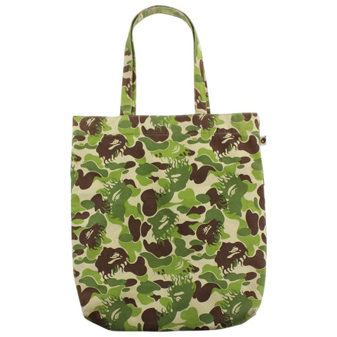 Sac fourre-tout Bape ABC Green Flame Camo