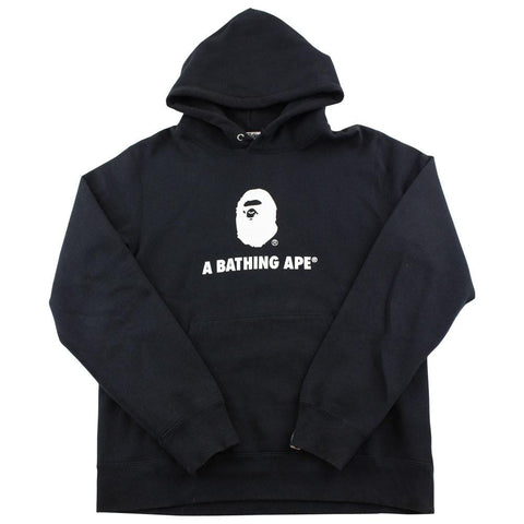 Sweat à capuche Bape Big Ape avec logo ASNKA noir