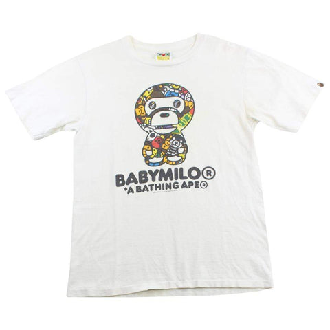 T-shirt Bape Baby Milo Safaris blanc