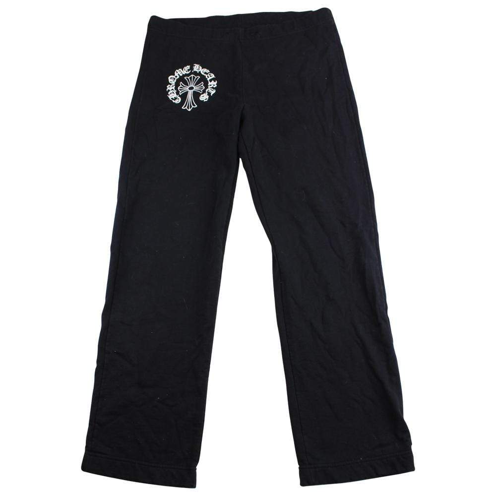 chrome hearts Cross Horse shoe Pants Black  90's - SaruGeneral