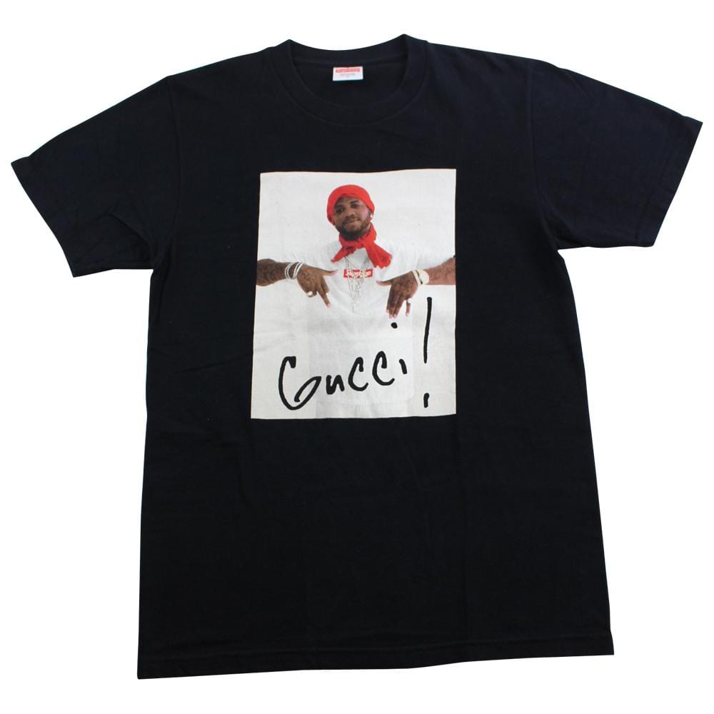 supreme Gucci mane tee black 2016 - SaruGeneral