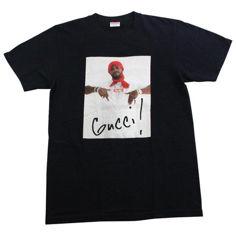 T-shirt Supreme Gucci Mane noir 2016