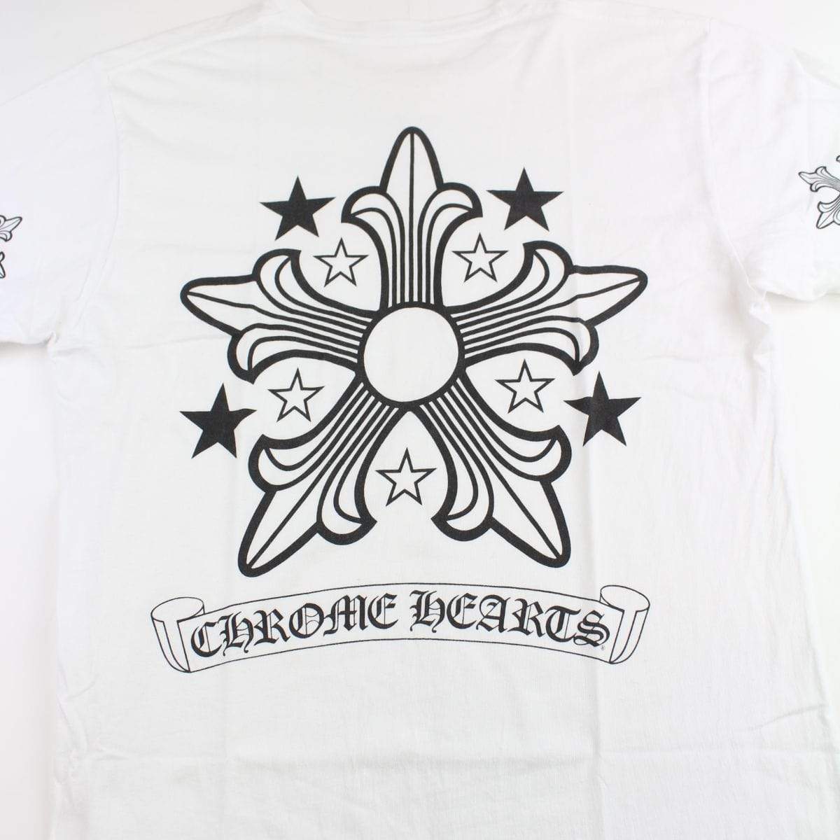 chrome hearts star backprint tee white - SaruGeneral