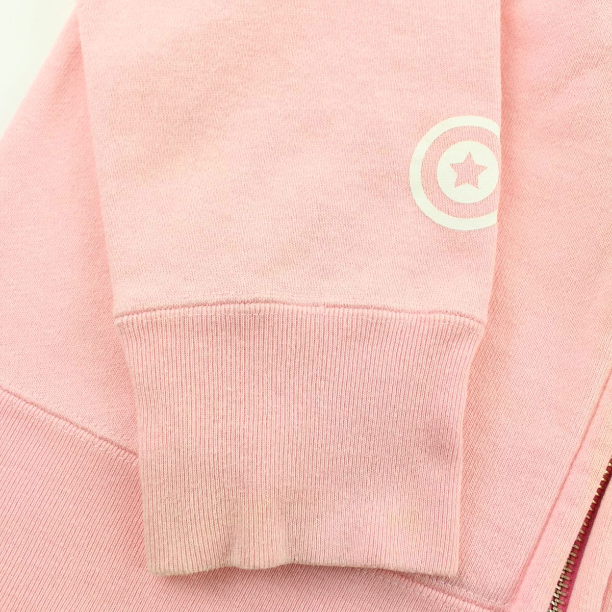 bape pink half pink camo shark hoodie - SaruGeneral