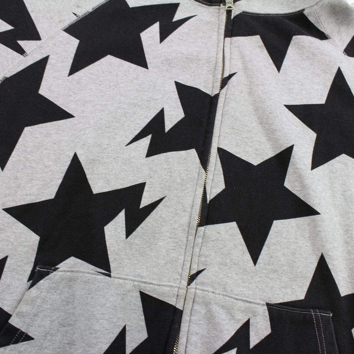 Bape Bapesta Allover Hoodie Grey - SaruGeneral