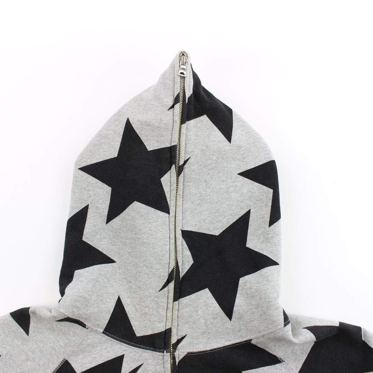 Bape Bapesta Allover Hoodie Grey - SaruGeneral