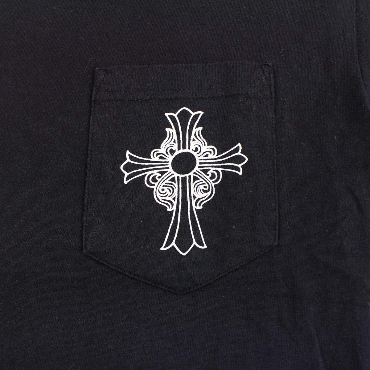 chrome hearts black horseshoe & stars ls black - SaruGeneral