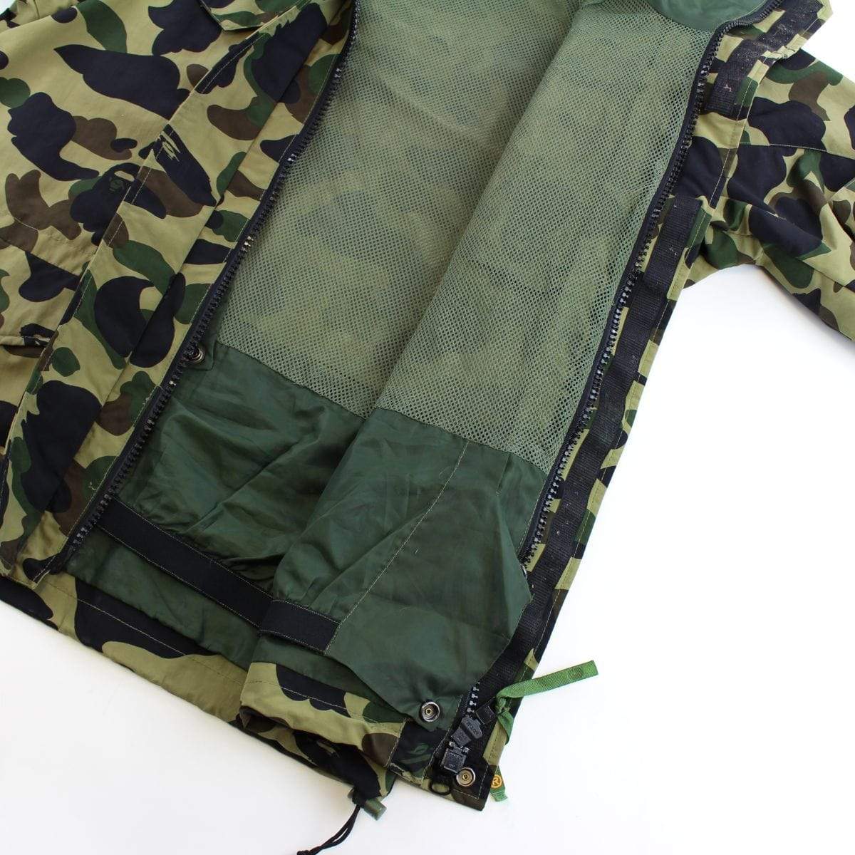 Bape 1st Green Camo Snowboard Jacket - SaruGeneral