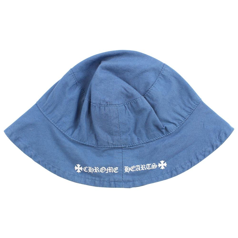chrome hearts bucket hat blue - SaruGeneral