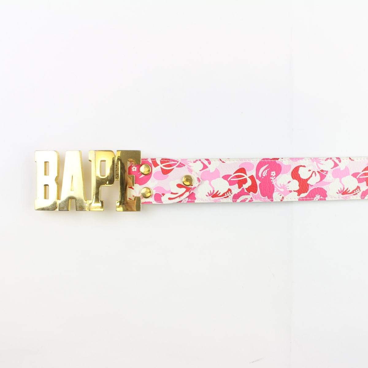 bape pink flower camo belt - SaruGeneral
