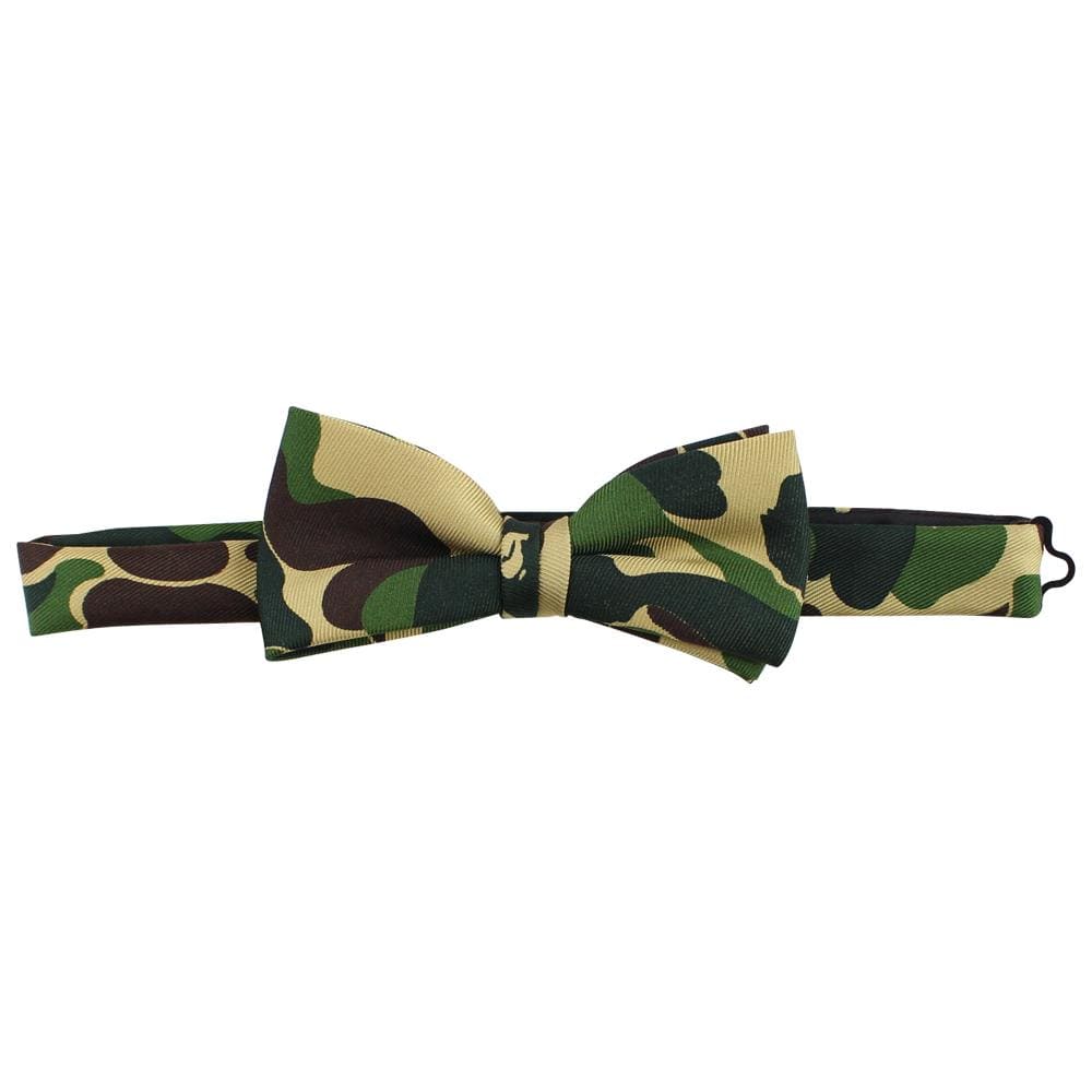 bape-abc-green-camo-bow-tie - SaruGeneral