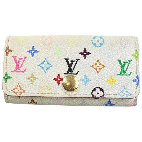 Louis Vuitton Murakami White Key Holder 2008