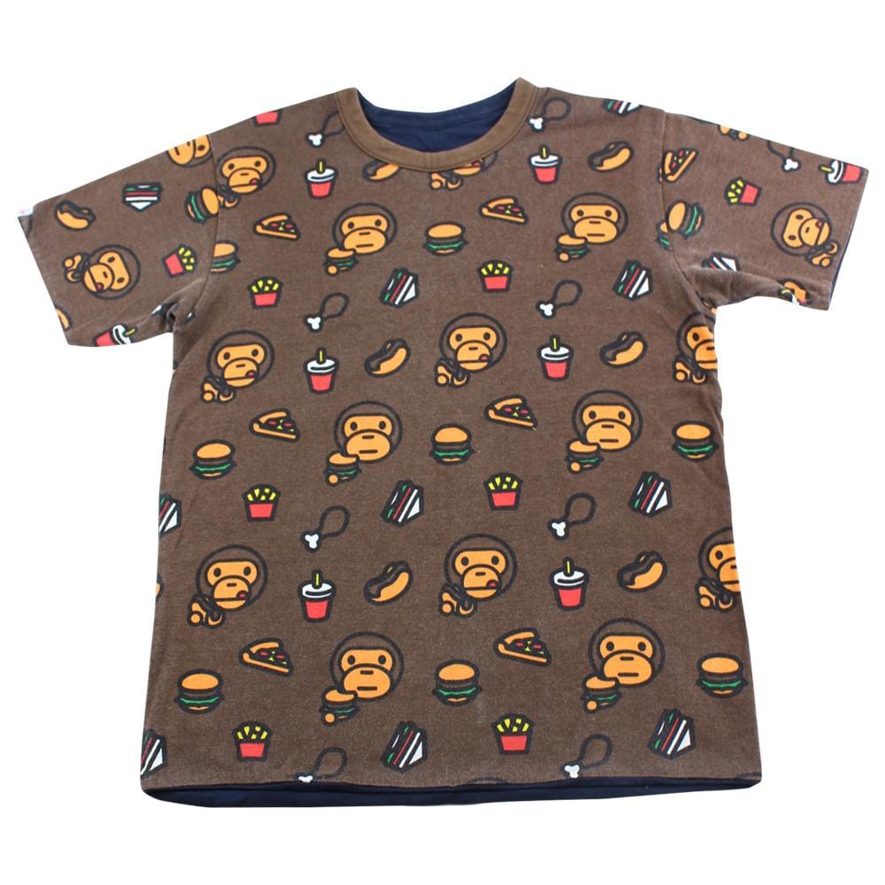 bape milo food reversible tee - SaruGeneral