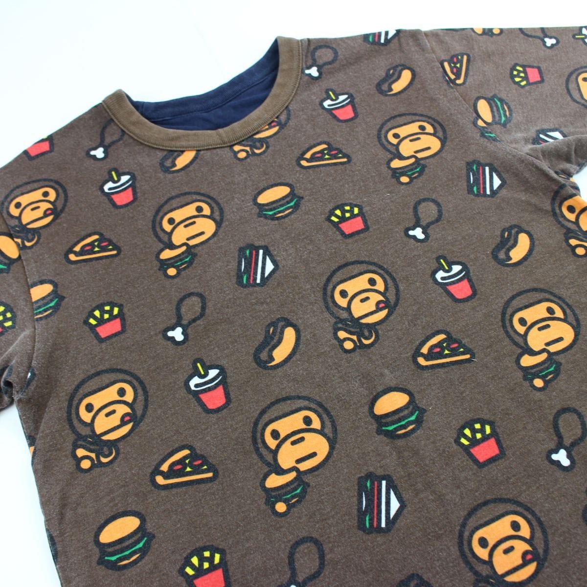 bape milo food reversible tee - SaruGeneral