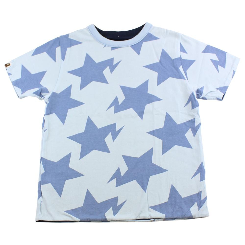 bape bapesta reversible tee blue - SaruGeneral