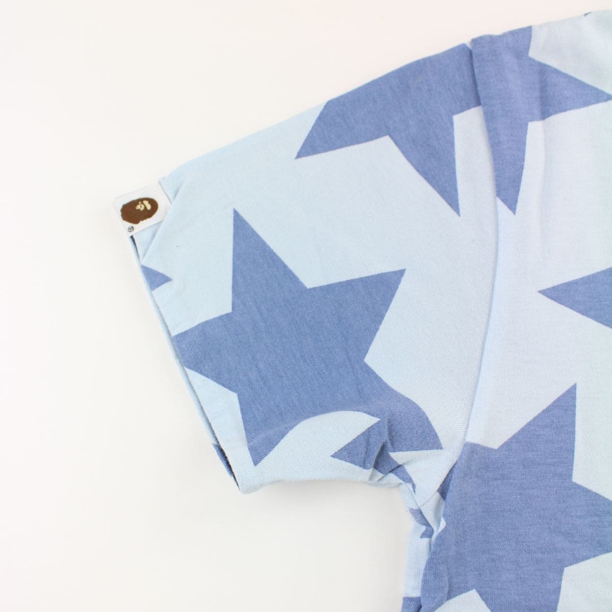 bape bapesta reversible tee blue - SaruGeneral