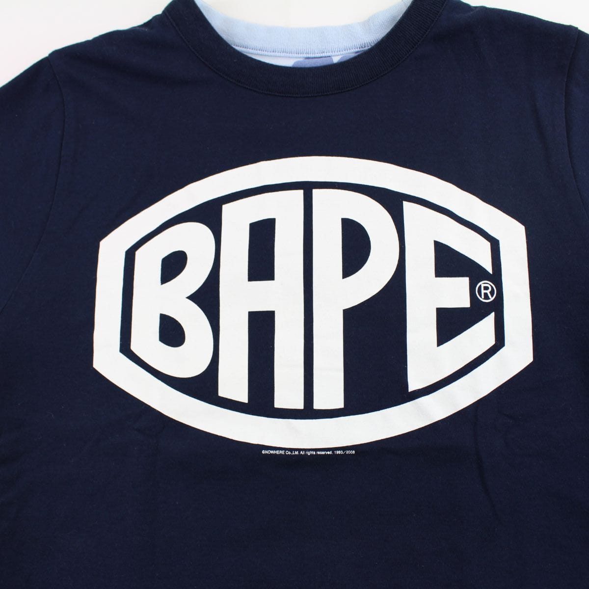 bape bapesta reversible tee blue - SaruGeneral