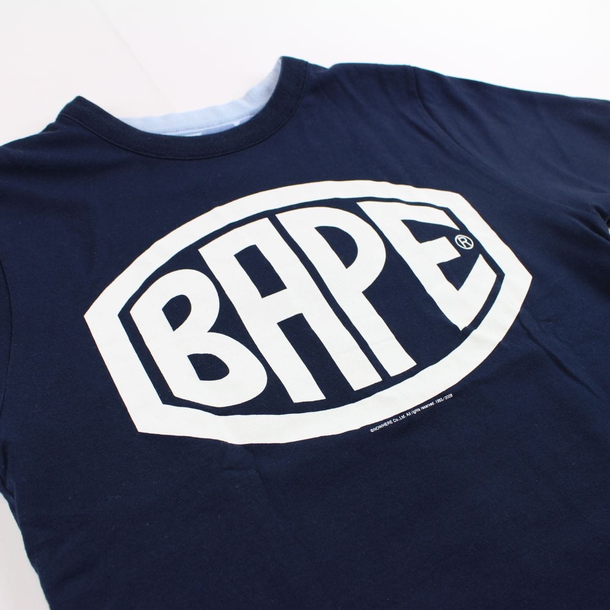 bape bapesta reversible tee blue - SaruGeneral