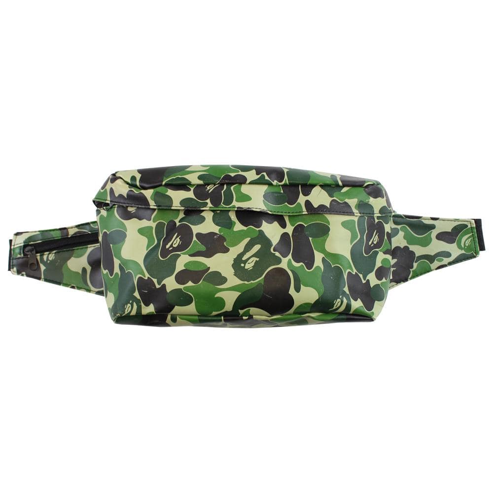 Bape ABC Green Camo Hip Bag - SaruGeneral