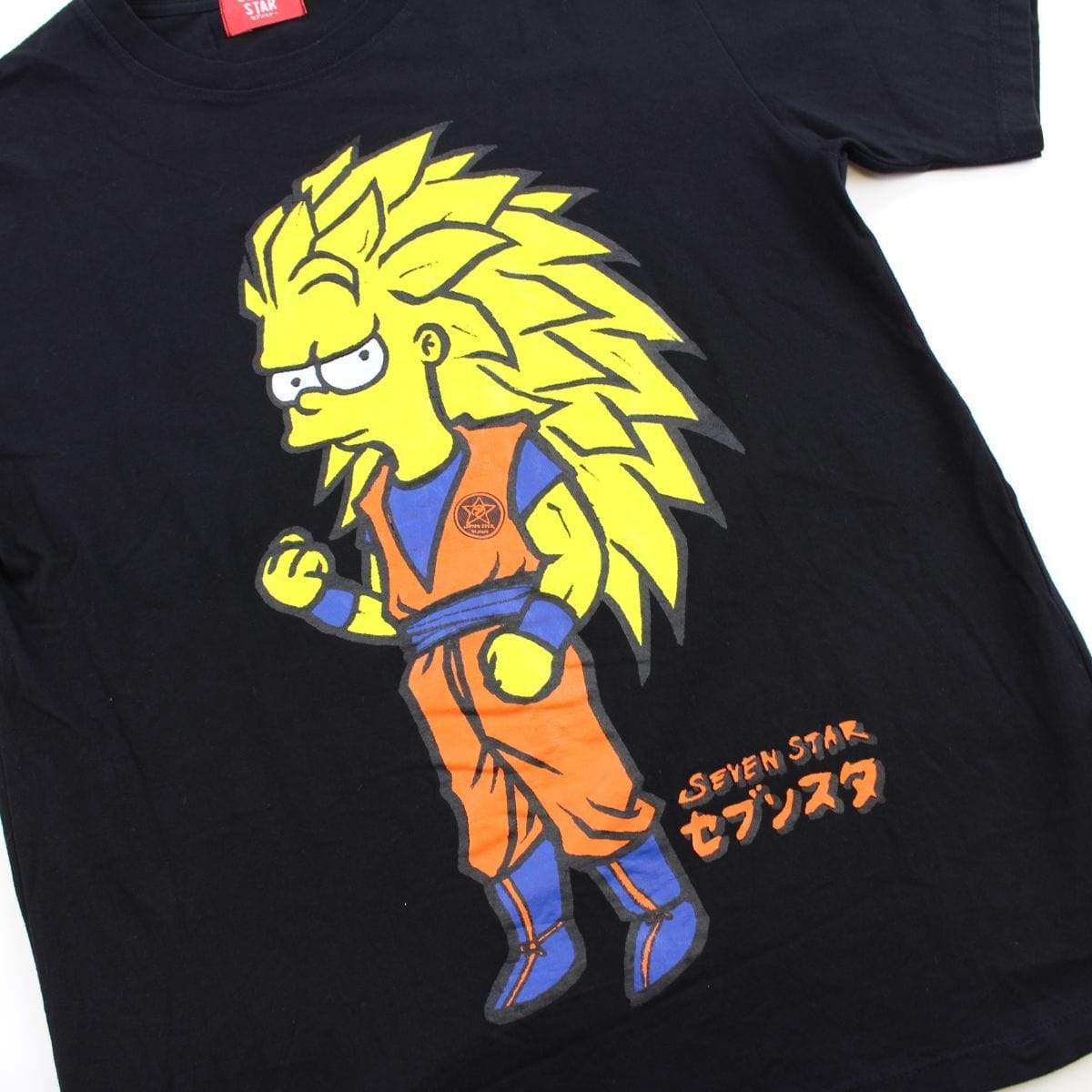 Bart Simpson Goku Dragon Ball Z Tee Black - SaruGeneral