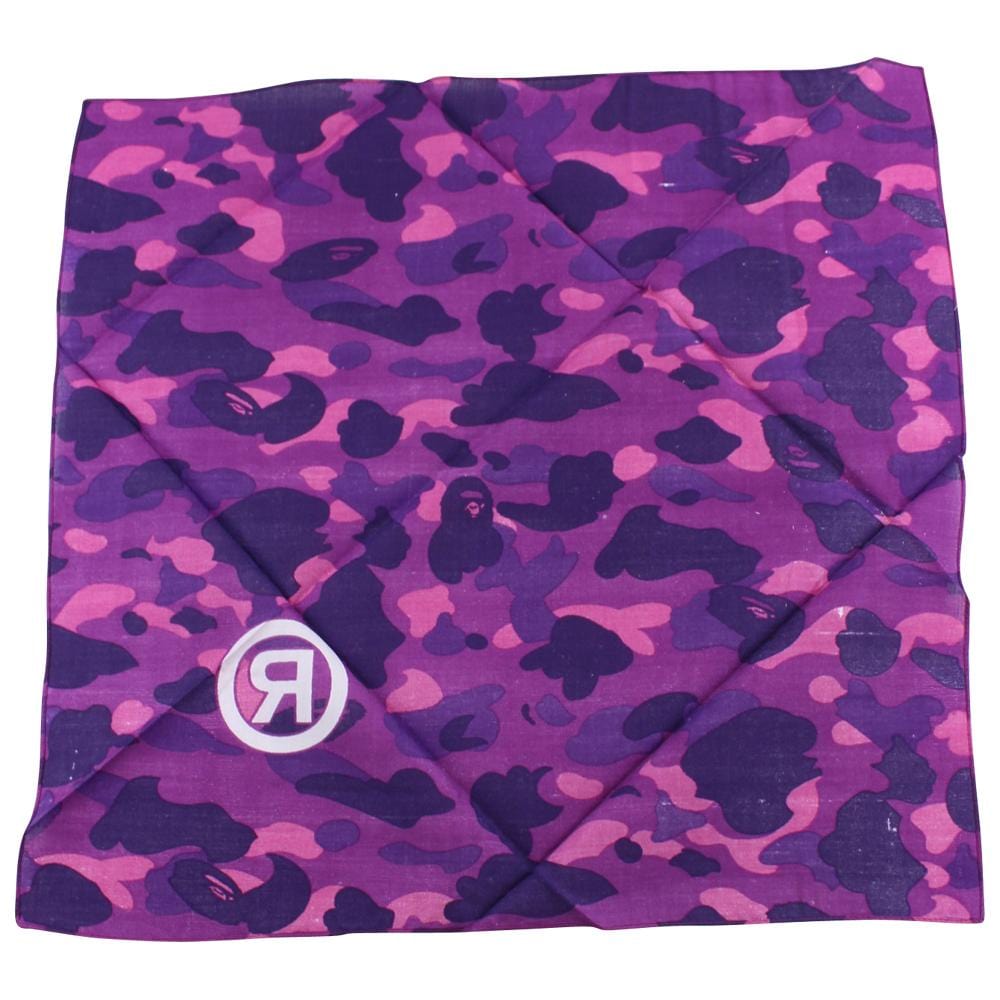 Bape Purple Camo Bandana - SaruGeneral