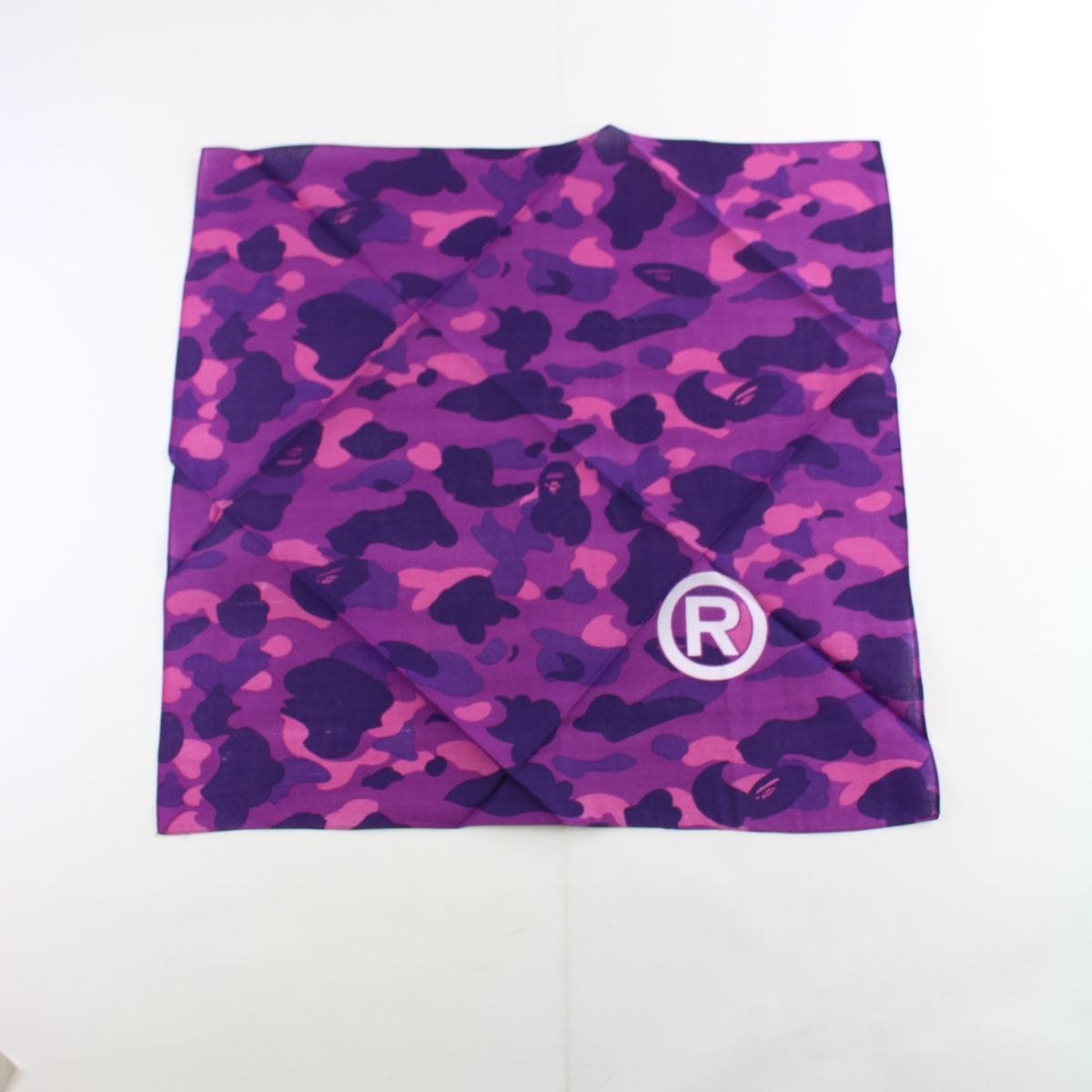 Bape Purple Camo Bandana - SaruGeneral