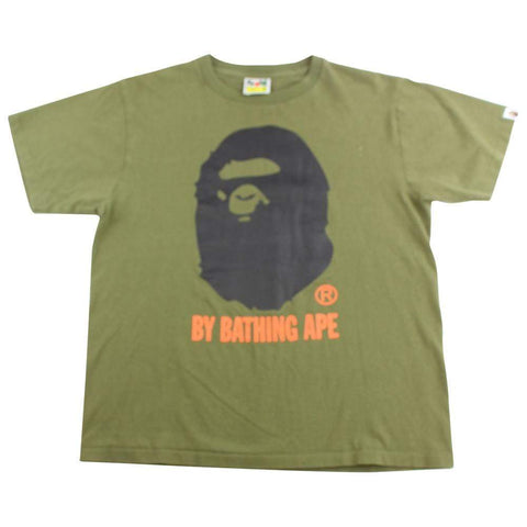 T-shirt Bape Big Ape avec logo olive