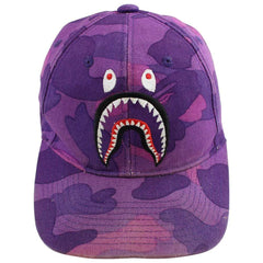 bape purple camo ponr cap